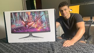 SUPER UPGRADE NO SETUP: MONITOR 280HZ QHD - UNBOXING  ALIENWARE  AW2723DF