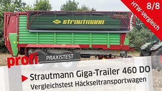 Strautmann Giga-Trailer 460 DO - Forage wagon comparison 8/8 | profi #Practical test