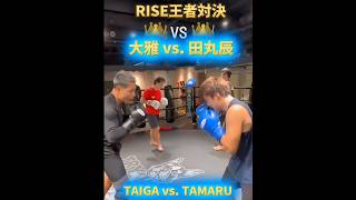 【RISE王者対決】大雅vs田丸辰 Taiga vs. Tamaru