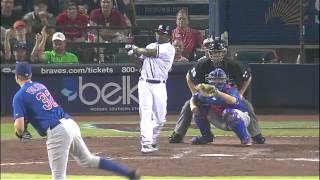 2012/07/03 Bourn's three-run triple