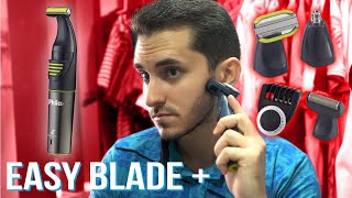 EasyBlade Plus | MELHOR BARBEADOR que Philips ONEBLADE? 🤔(FIZ A BARBA NA PRÁTICA)