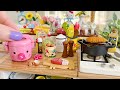 Re-Ment Mini Kitchen Cooking Toys 🐷 Tiny Pork Cutlet with Rice | Kitchen Toys ASMR