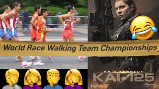 Spartan Kai from the NEW Halo TV Series Race Walking? 😂