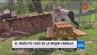 El insólito caso de la mujer caballo🐴