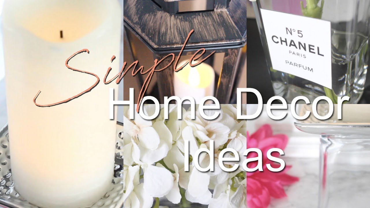 Simple Home Decor Diy Ideas To Try Youtube