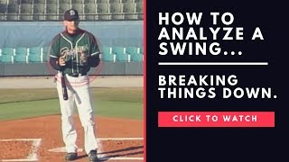 How to break down a swing w/ Trent Mongero