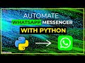 How to Automate WhatsApp with 1 lines of Python Code || Learn Python || Python for beginner