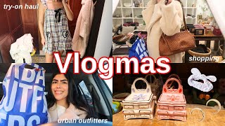 Vlogmas Day 29: Shopping at Urban Outfitters + More, Try-On Haul \u0026 Sweet 16 GRWM | Gabriella Mortola