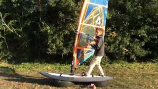 Windsurfing 　スピードアップ＆上りをマスターする。