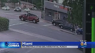 Surveillance Video Captures Punch Which Resulted In Death