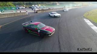 開拓走行会2019 drift ドローン