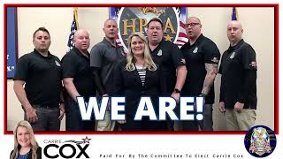 Police Officers Association Supports City Council Candidate Carrie Cox - Find Out Why