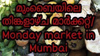 മുംബൈയിലെ തിങ്കളാഴ്ച മാർക്കറ്റ്/ Monday market in Mumbai.