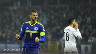 Dzeko‘s on Fire (BHFanaticos during the Game against Northern Ireland in Belfast)