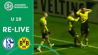 FC Schalke 04 U 19 vs. Borussia Dortmund U 19 | A-Junioren-Bundesliga 2023/24