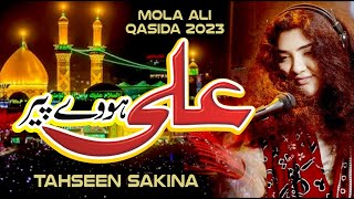 Ali Howe Peer | Tahseen Sakina | Mola Ali Qasida 2023 | Live In Multan