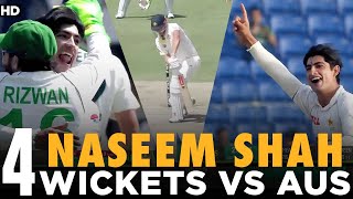 Naseem Shah Excellent 4 Wickets | Pakistan vs Australia | 3rd Test Day 2 | PCB | MM2L