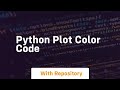 python plot color code