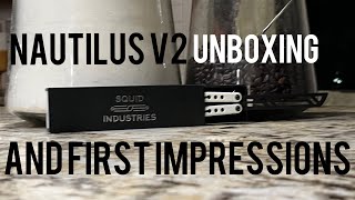 Squid industries Nautilus V2 first impressions #balisong #butterflyknife #tricks #squidindustries