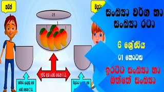 ඉරට්ට සංඛ්‍යා හා ඔත්තේ සංඛ්‍ය Sankaya Warga Ha Sankaya Rata || Grade 6 Maths Sinhala|Maths| Part 01