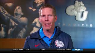 March Madness 2019: Gonzaga Head Coach Mark Few on the upcoming NCAA Tournament