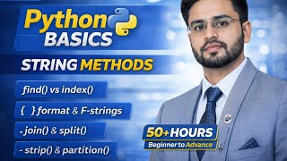 Python Complete Tutorial for Data Analyst 2026 | Day 4 | Python Complete String Methods Practical