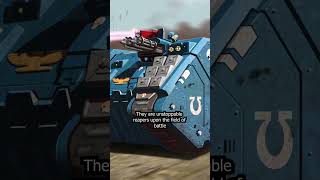 LAND RAIDERS EXPLAINED - MOVING INVINCIBLE Fortresses! - The MIGHTY Space Marine Tank