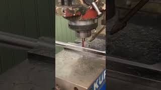 Machining a large tap wrench.    #machining #cnc #lathe