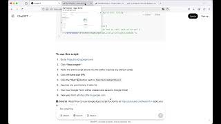 ChatGPT to Create Google Forms from Text-to-Form Using Google Apps Script