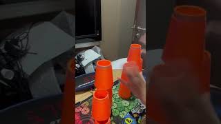 Cup Stacking Cycle !!