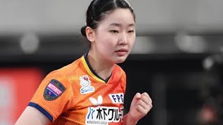 【全日本卓球】 16歳の張本美和選手が史上最年少優勝者となり、二冠達成に一歩近づきました！伊藤美誠選手を破り、2年連続で決勝進出。 Tokyo Japan 🗼🗾