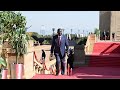 Raila Odinga's Grand entrance at President Cyril Ramaphosa's Inauguration Ceremony in South Africa.