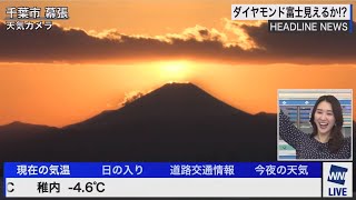 ダイヤモンド富士(2022/02/18)金　白井ゆかり