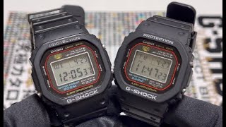 DW-5000C-1A （1983）　The bezel cracks (1980s Square G-SHOCK)　ベゼル　加水分解　VINTAGE G−SHOCK CASIO