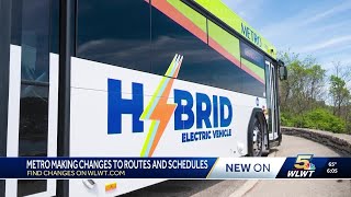 Cincinnati Metro announces schedule changes to 13 routes, introduces direct service to Kings Island
