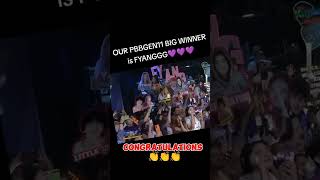 Congratulations🎉#fyang #bigwinner#ytshorts #shortsfeed