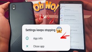 Samsung settings not opening | Solve the Problem that the settings Stop appearing Forever