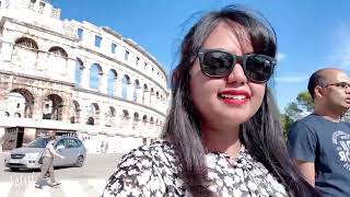 Pula, Croatia ।ক্রোয়েশিয়ার বিখ্যাত পুলা শহরে আমরা। চমৎকার রোমান নিদর্শন|Pula Roman Amphitheatre