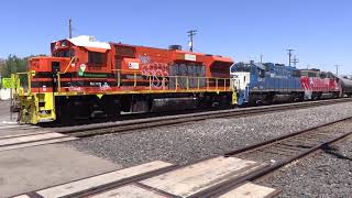 SJVR bakersfield yard swiching Iin UNOIN PACIFIC RR yard