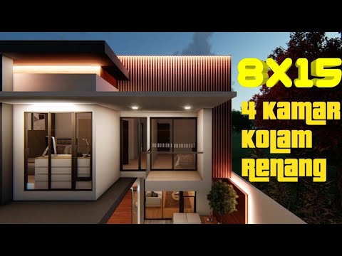 desain rumah ukuran 4 x 15 - sekitar rumah