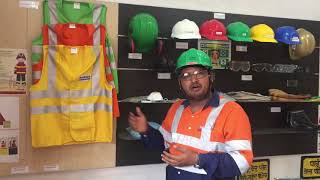 Reflective Jacket safety use training by Jagveer Singh