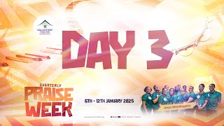 QUARTERLY PRAISE WEEK 2025 - DAY 3  || 8TH JANUARY 2025  || RCCG SALVATION THEATRE BIRMINGHAM