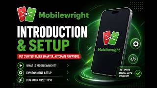 MobileWright Automation | iOS | Typescript | Introduction & Setup - Episode # 1