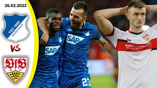 FIFA 22 - Players Make a Stand Against War At Hoffenheim - Stuttgart 2-1 | All Goals | Matchday 24