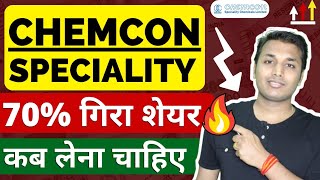 Chemcon Speciality - कब चलेगा? | Chemcon Speciality Chemicals | Chemcon Share Latest News | Chemcon