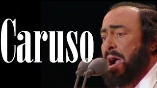 Luciano Pavarotti - Caruso - Live [Italian & English On-Screen Lyrics]