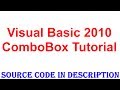 [Source Code] Visual Basic ComboBox Tutorial