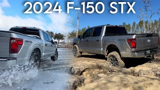 Can You Offroad With Just 35’s And a Level? 2024 F-150 Stx 4x4 | snow \u0026 mud