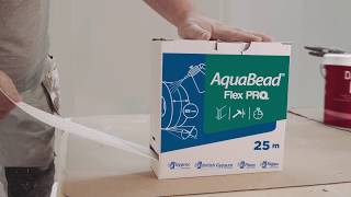 Selvheftende hjørnelist på rull - AquaBead Flex PRO (NO)