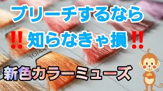 2020　ブリーチするならこれで染めちゃって下さい❢❢❢資生堂カラーミューズ期間限定新色の御紹介❢❢関内　美容室　ＨＡＰＳ